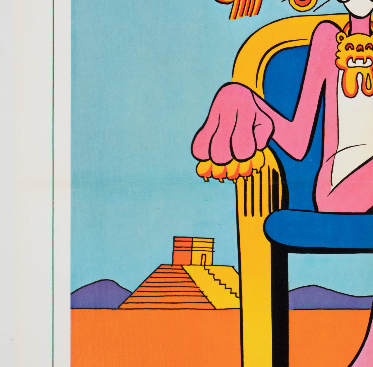 Revenge of the Pink Panther 1978 US 1 Sheet Advance Style B Film Movie Poster - detail