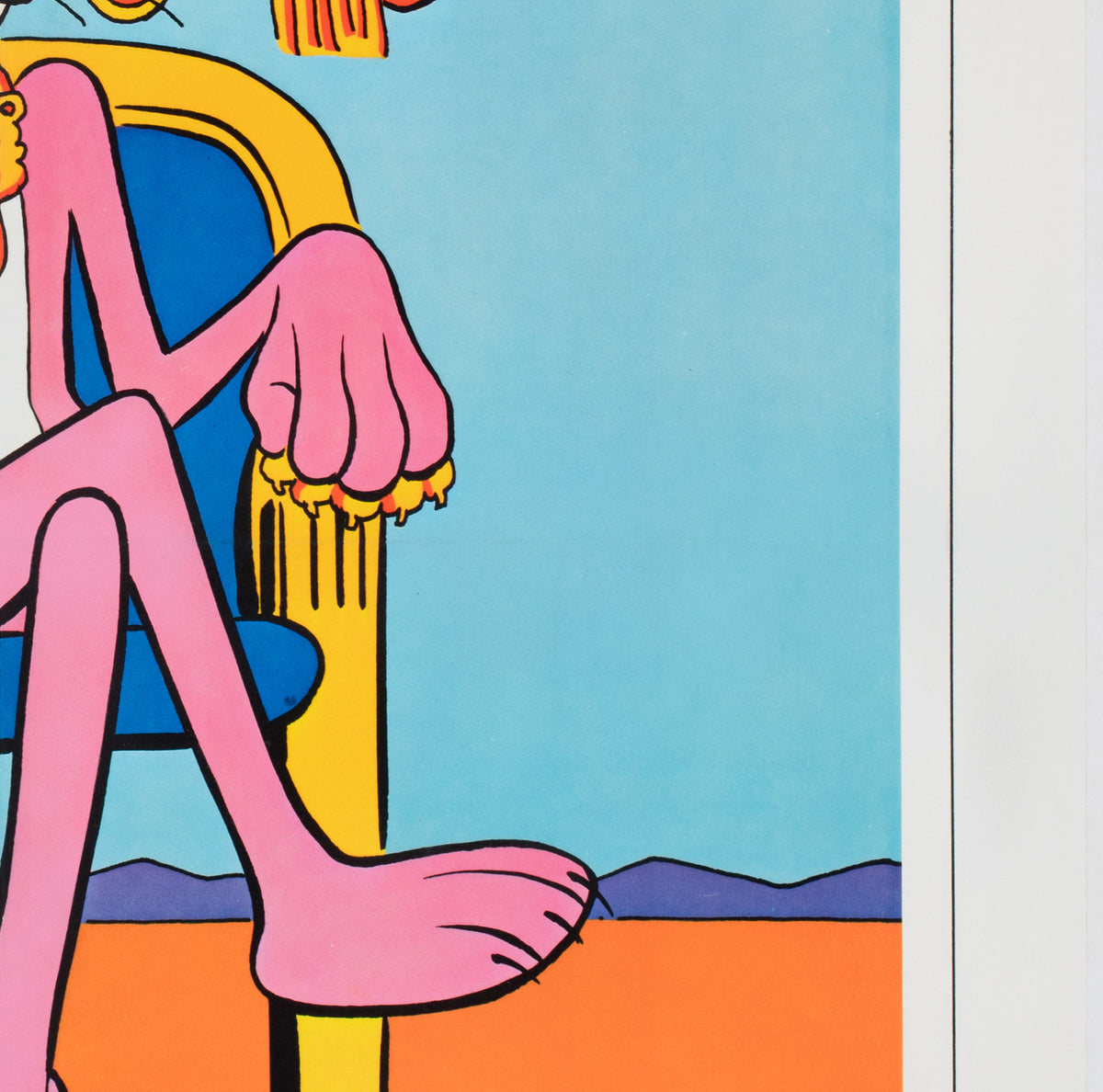 Revenge of the Pink Panther 1978 US 1 Sheet Advance Style B Film Movie Poster - detail