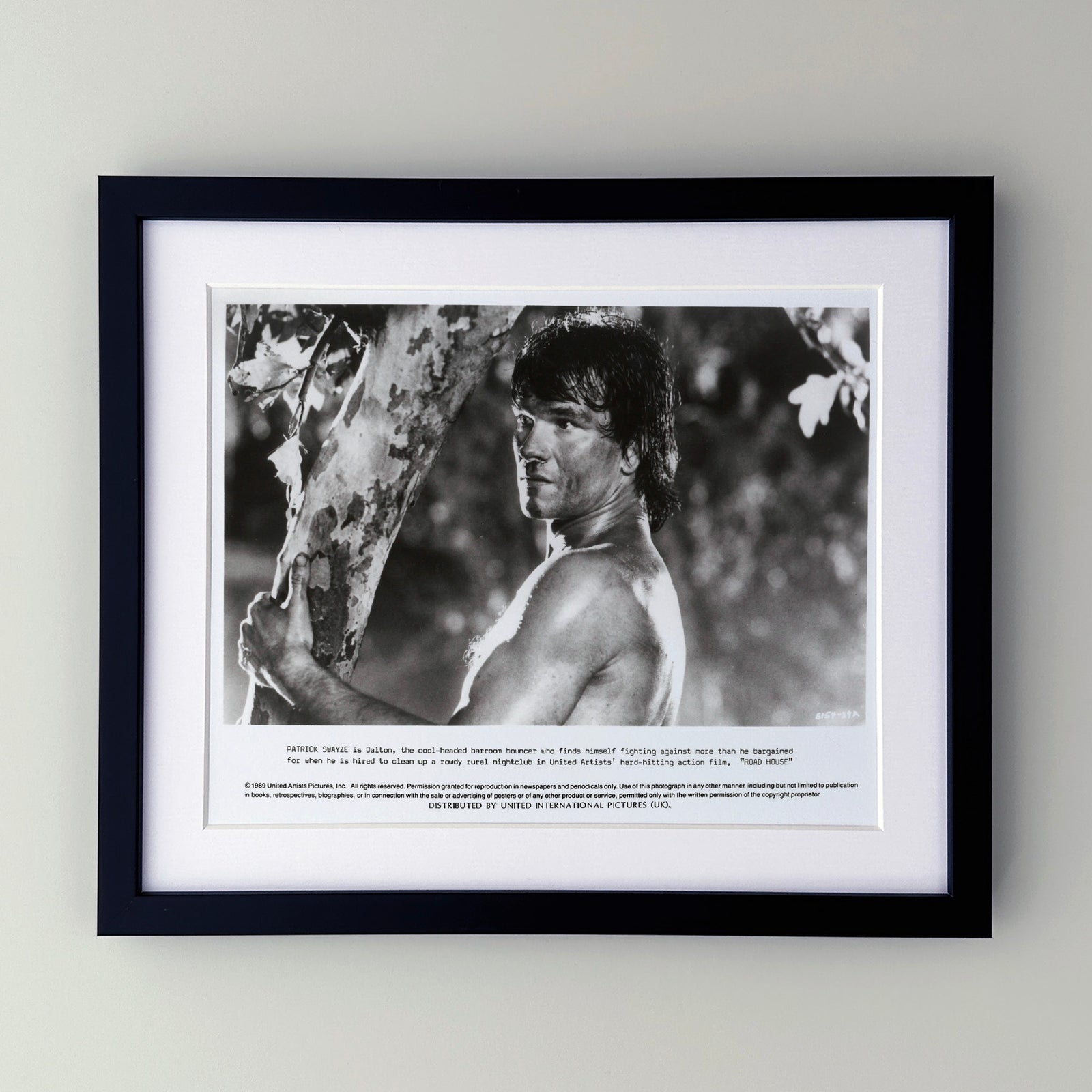 Road House 1989 Publicity Film Movie Press Still Framed