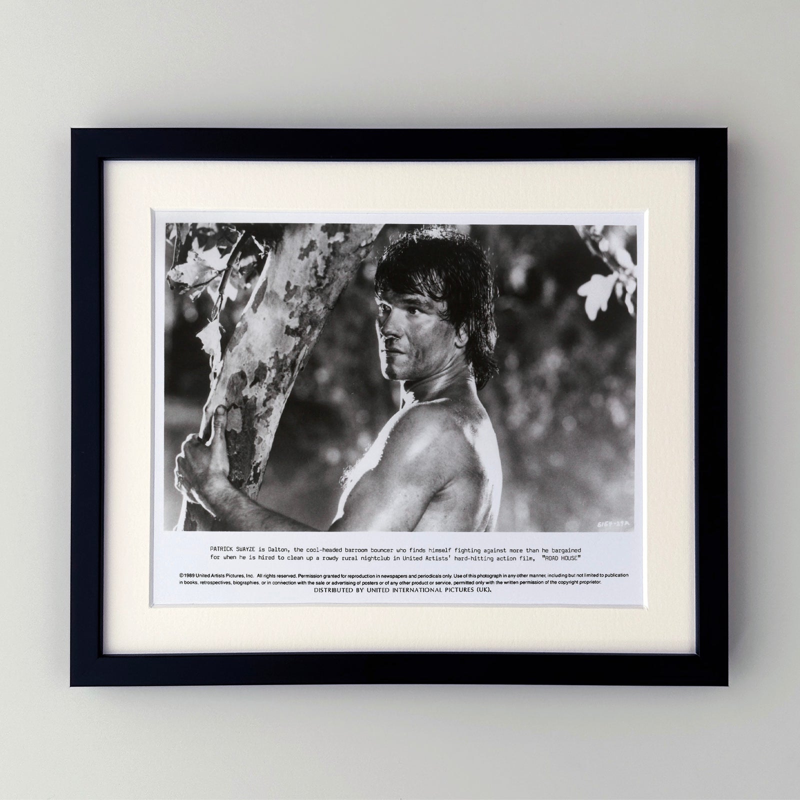 Road House 1989 Publicity Film Movie Press Still Framed