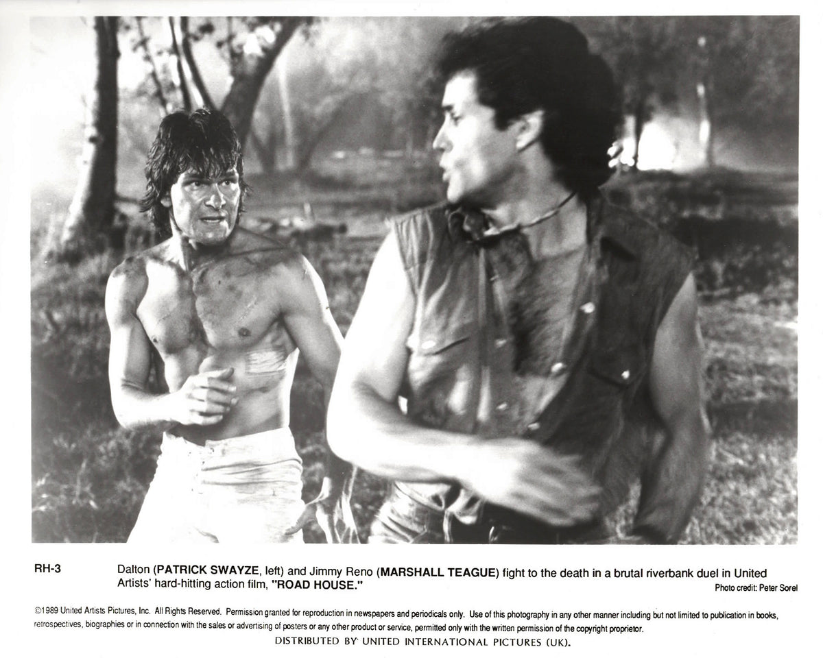 Road House 1989 Publicity Film Movie Press Still Framed