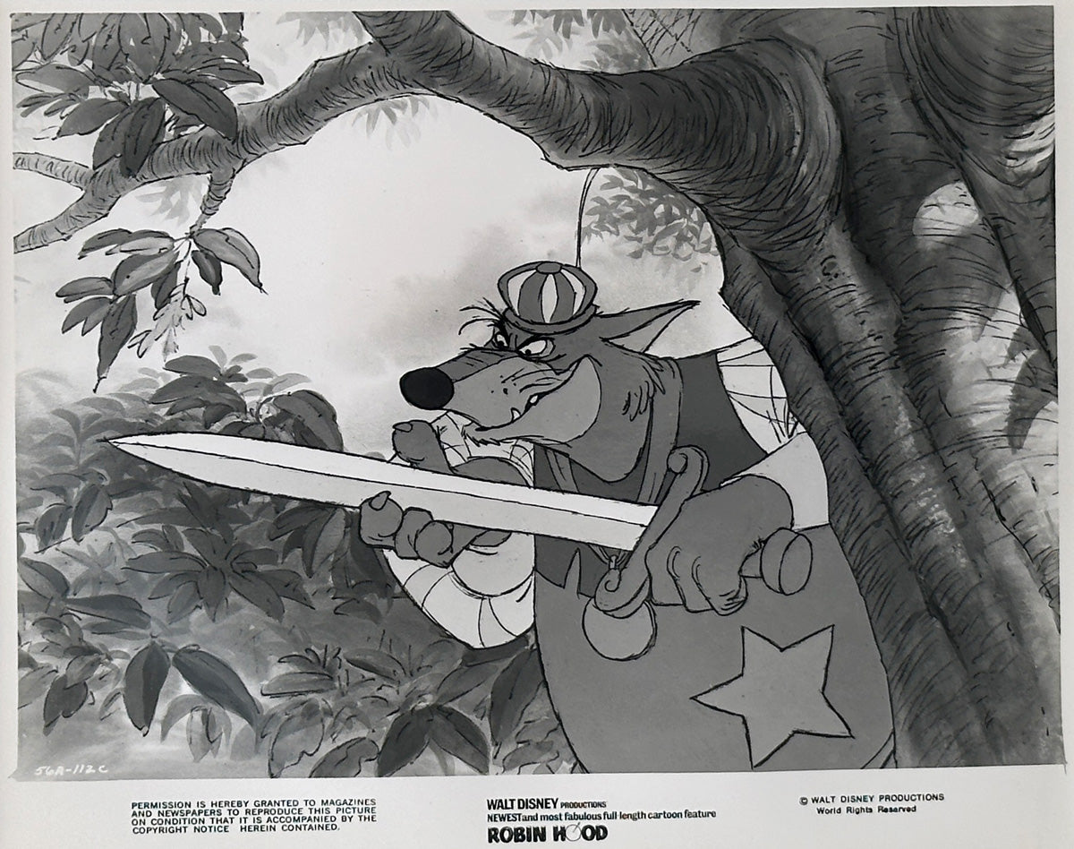 Robin Hood (1973) Disney Publicity Film Movie Still - Framed