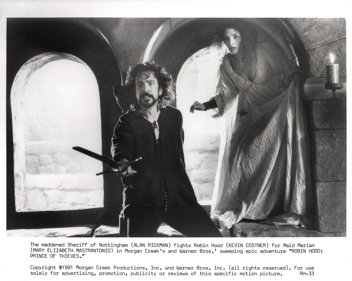 Robin Hood Prince of Thieves 1991 Publicity Film Movie Press Still Framed
