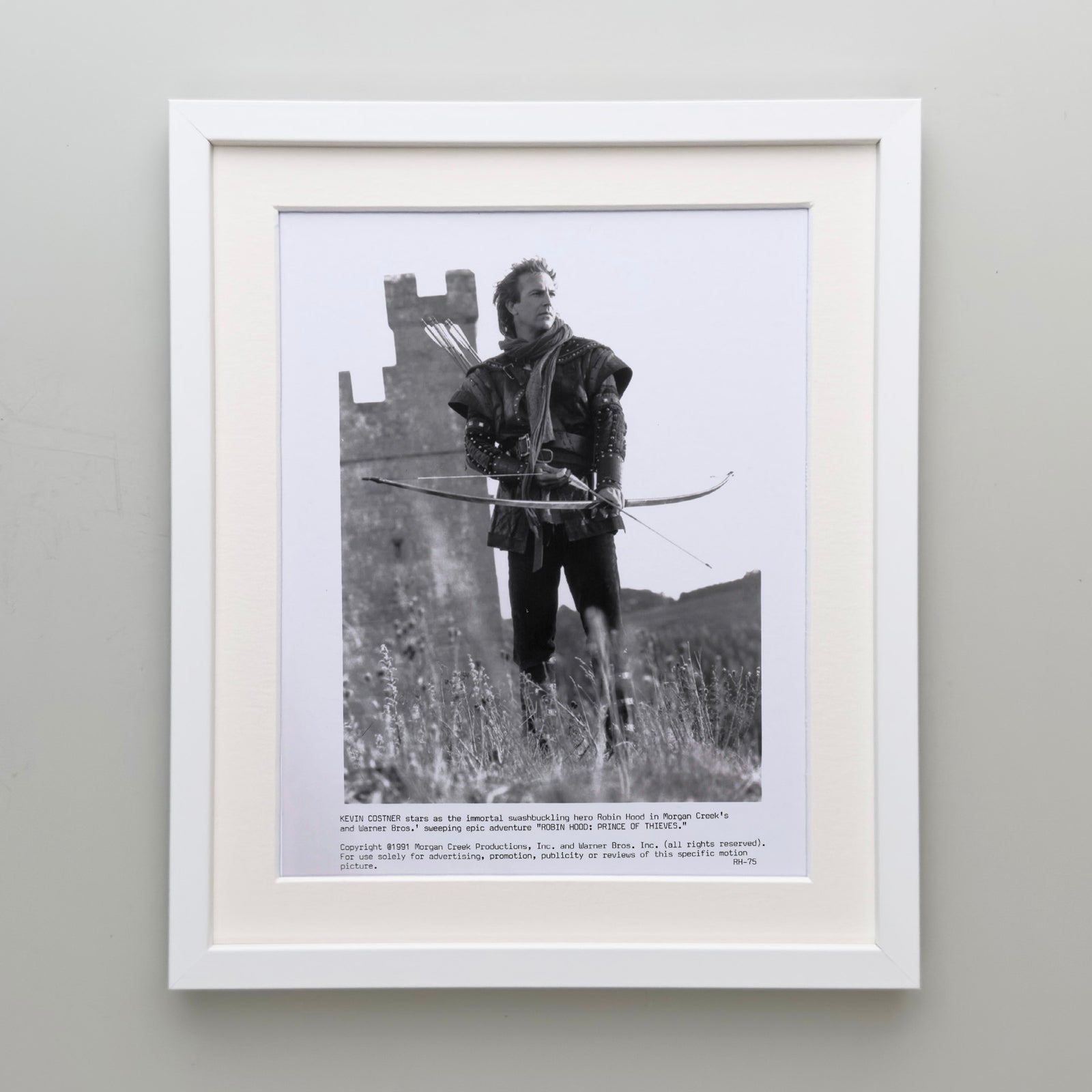 Robin Hood Prince of Thieves 1991 Publicity Film Movie Press Still Framed