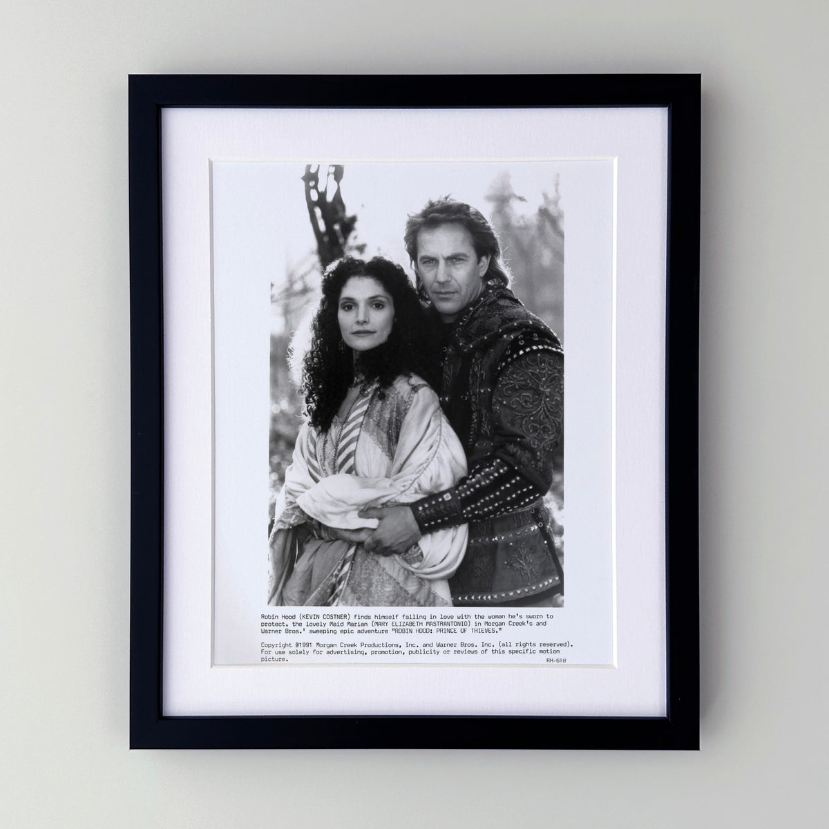 Robin Hood Prince of Thieves 1991 Publicity Film Movie Press Still Framed