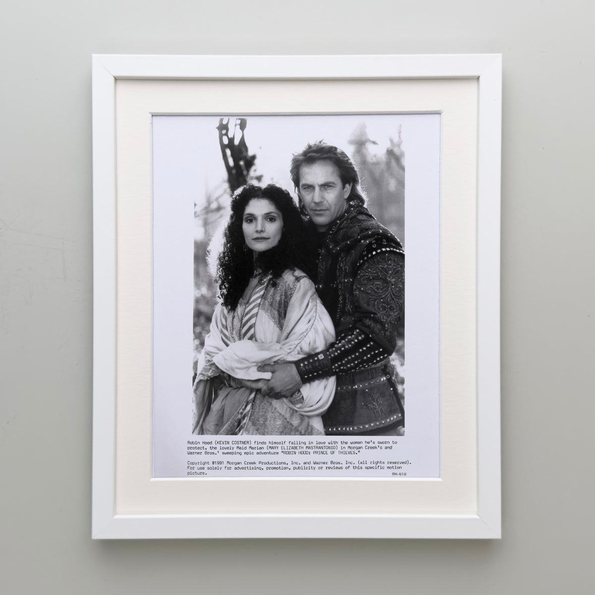 Robin Hood Prince of Thieves 1991 Publicity Film Movie Press Still Framed