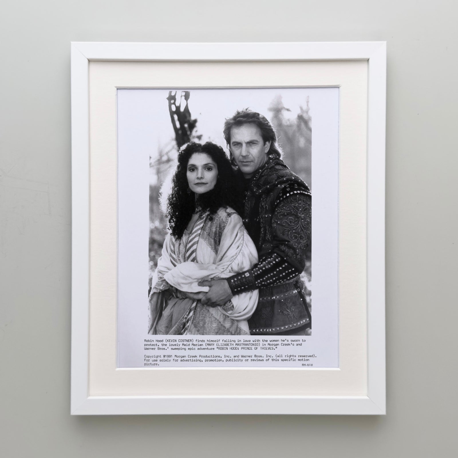 Robin Hood Prince of Thieves 1991 Publicity Film Movie Press Still Framed