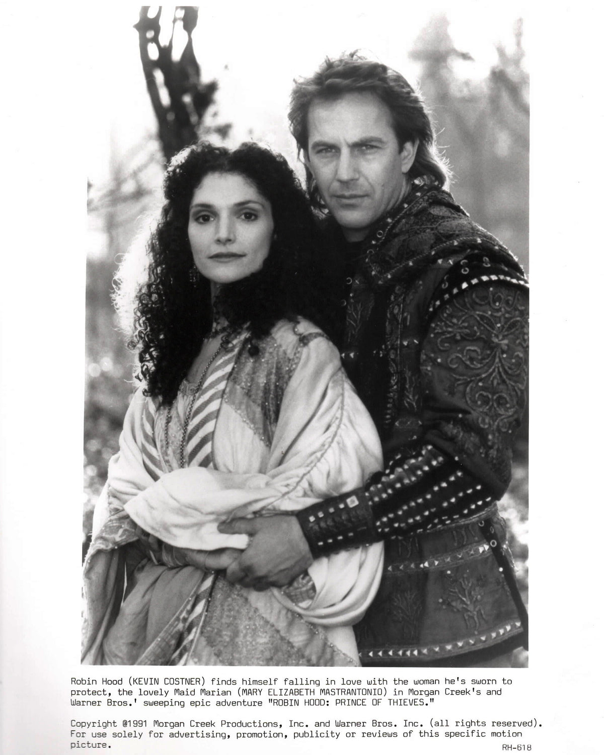 Robin Hood Prince of Thieves 1991 Publicity Film Movie Press Still Framed