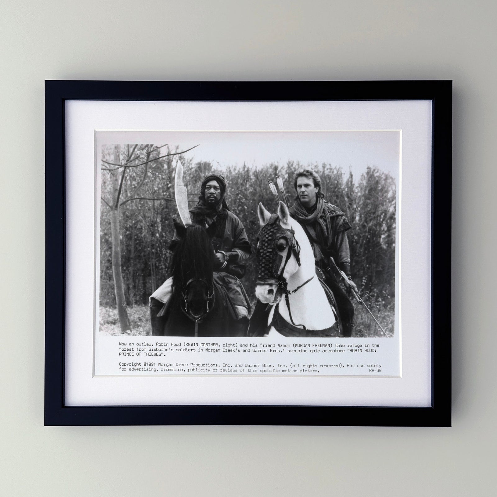 Robin Hood Prince of Thieves 1991 Publicity Film Movie Press Still Framed