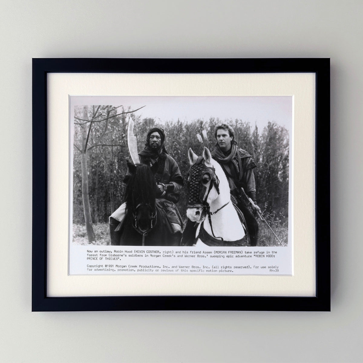 Robin Hood Prince of Thieves 1991 Publicity Film Movie Press Still Framed