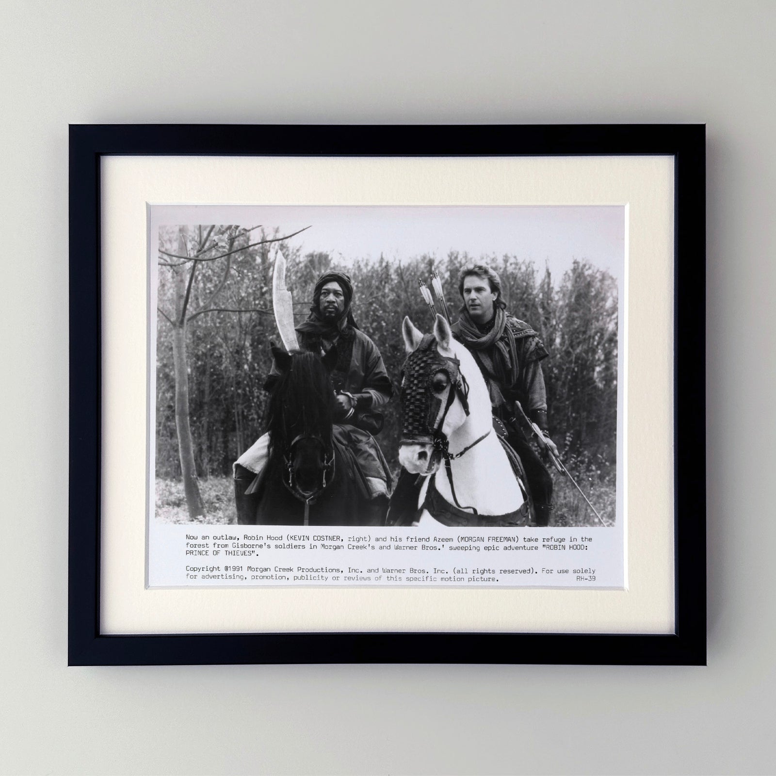 Robin Hood Prince of Thieves 1991 Publicity Film Movie Press Still Framed