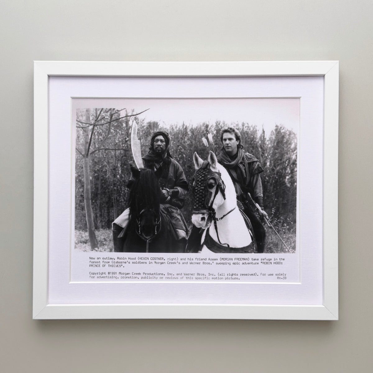 Robin Hood Prince of Thieves 1991 Publicity Film Movie Press Still Framed