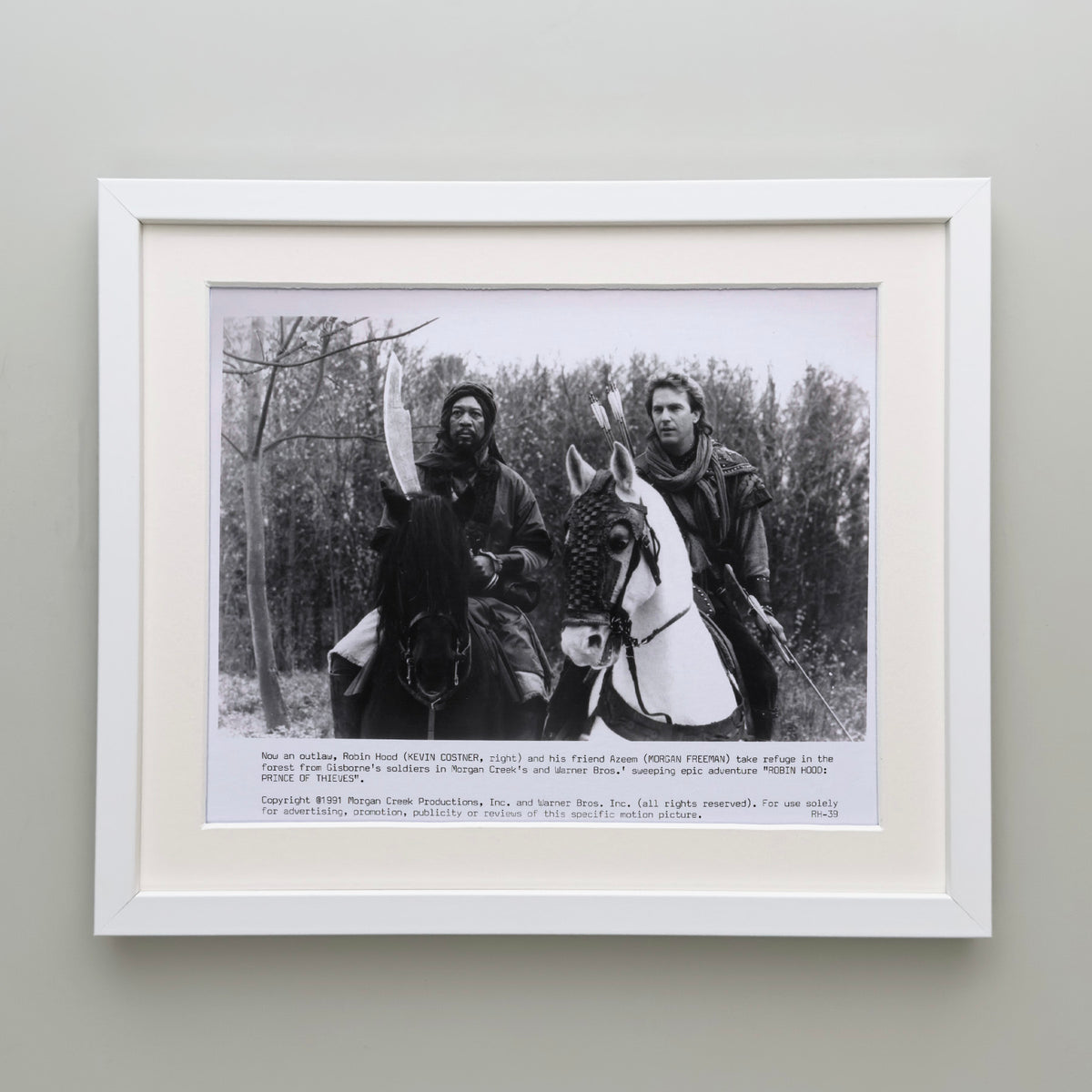 Robin Hood Prince of Thieves 1991 Publicity Film Movie Press Still Framed