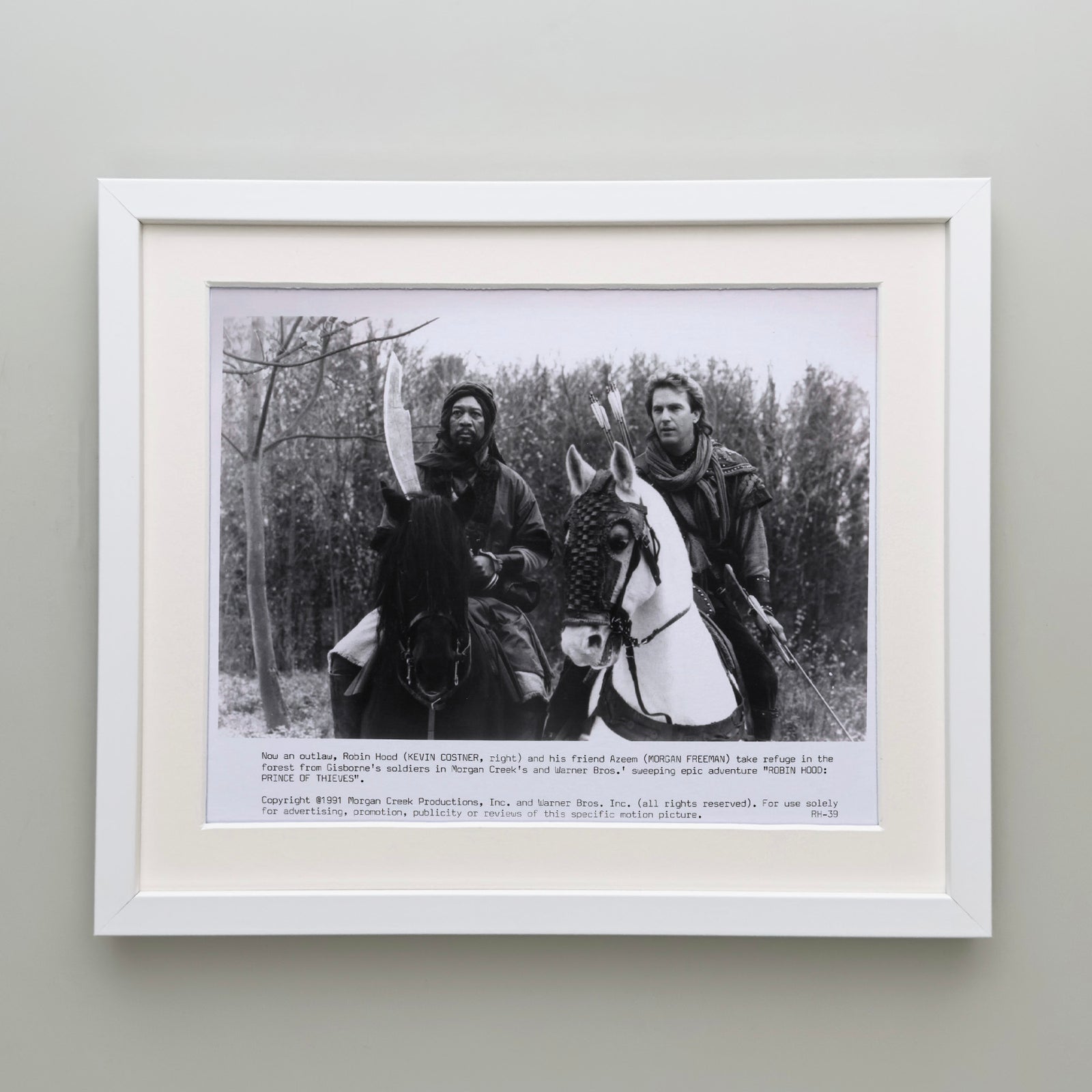 Robin Hood Prince of Thieves 1991 Publicity Film Movie Press Still Framed