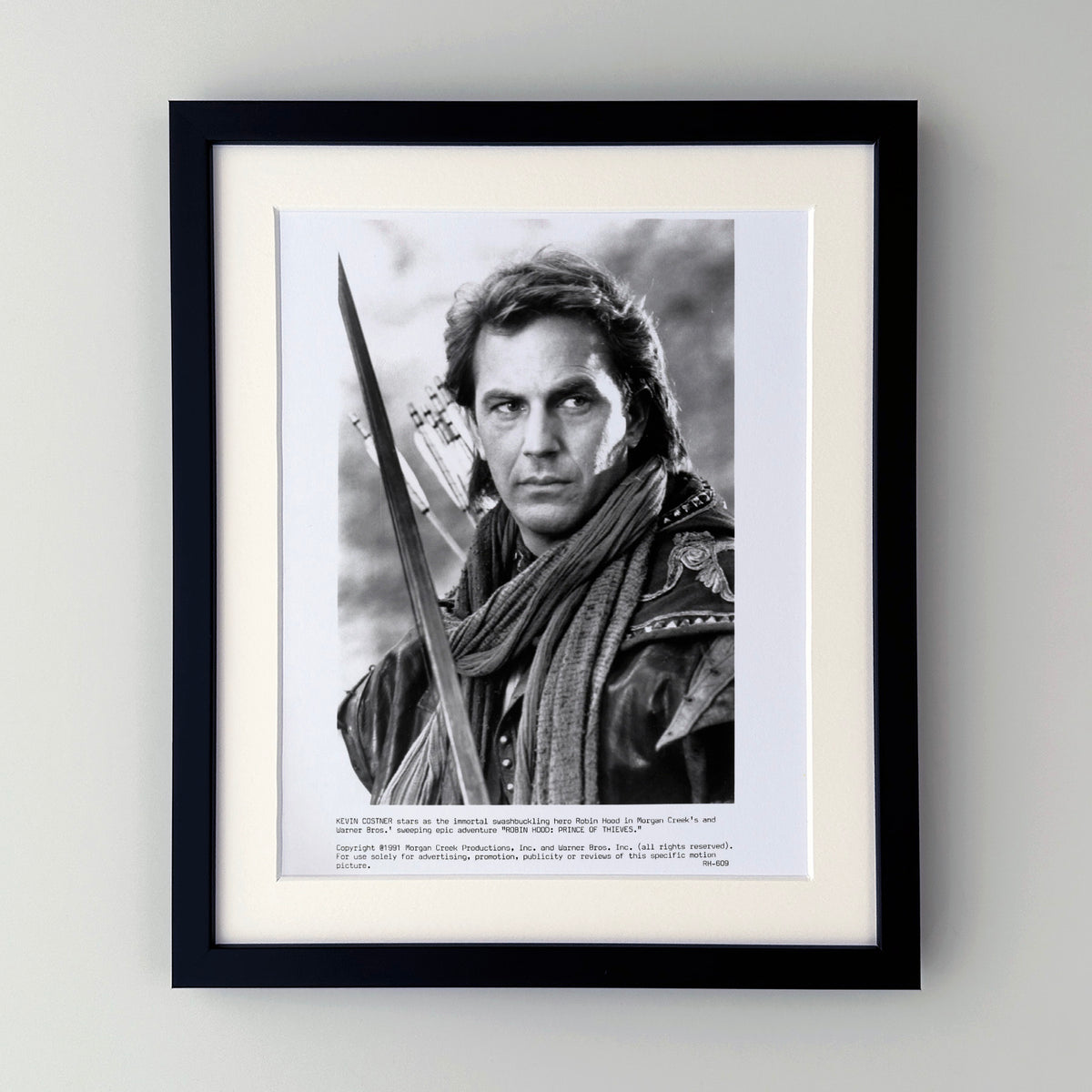 Robin Hood Prince of Thieves 1991 Publicity Film Movie Press Still Framed
