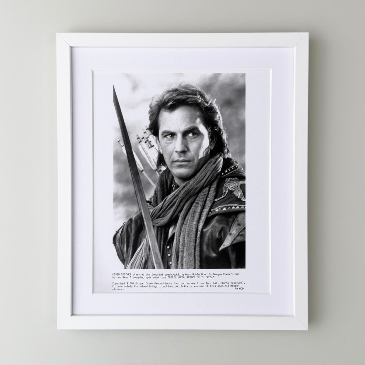 Robin Hood Prince of Thieves 1991 Publicity Film Movie Press Still Framed