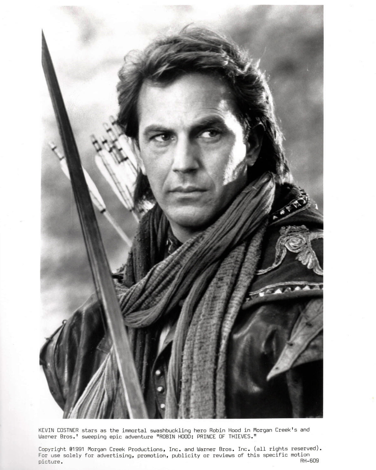 Robin Hood Prince of Thieves 1991 Publicity Film Movie Press Still Framed