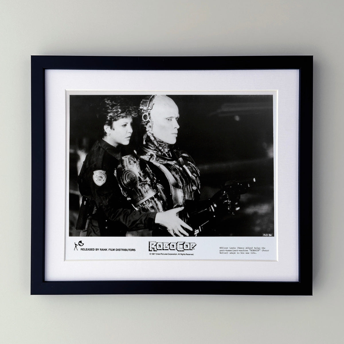 Robocop 1987 Publicity Film Movie Press Still Framed