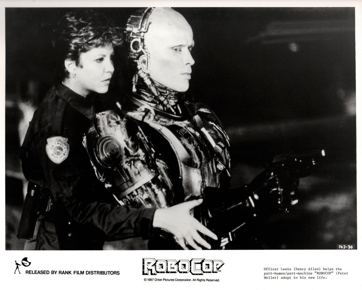 Robocop 1987 Publicity Film Movie Press Still Framed