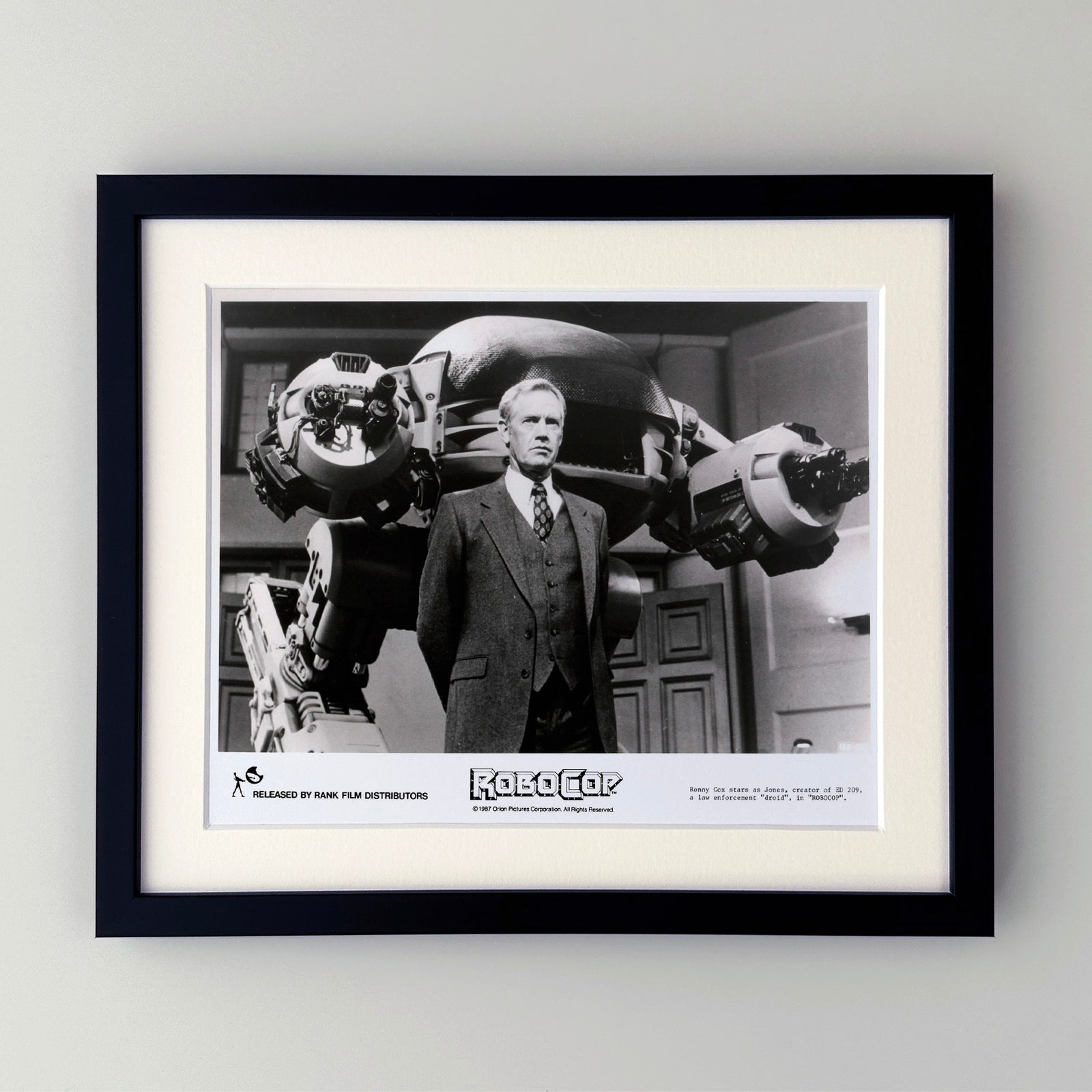 Robocop 1987 Publicity Film Movie Press Still Framed