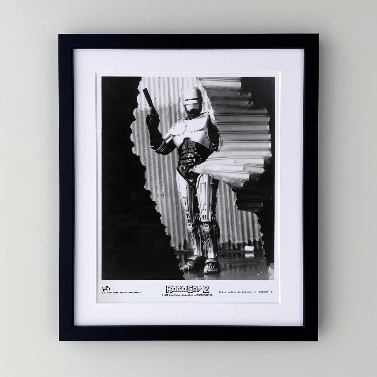 Robocop 2 1990 Publicity Film Movie Press Still Framed