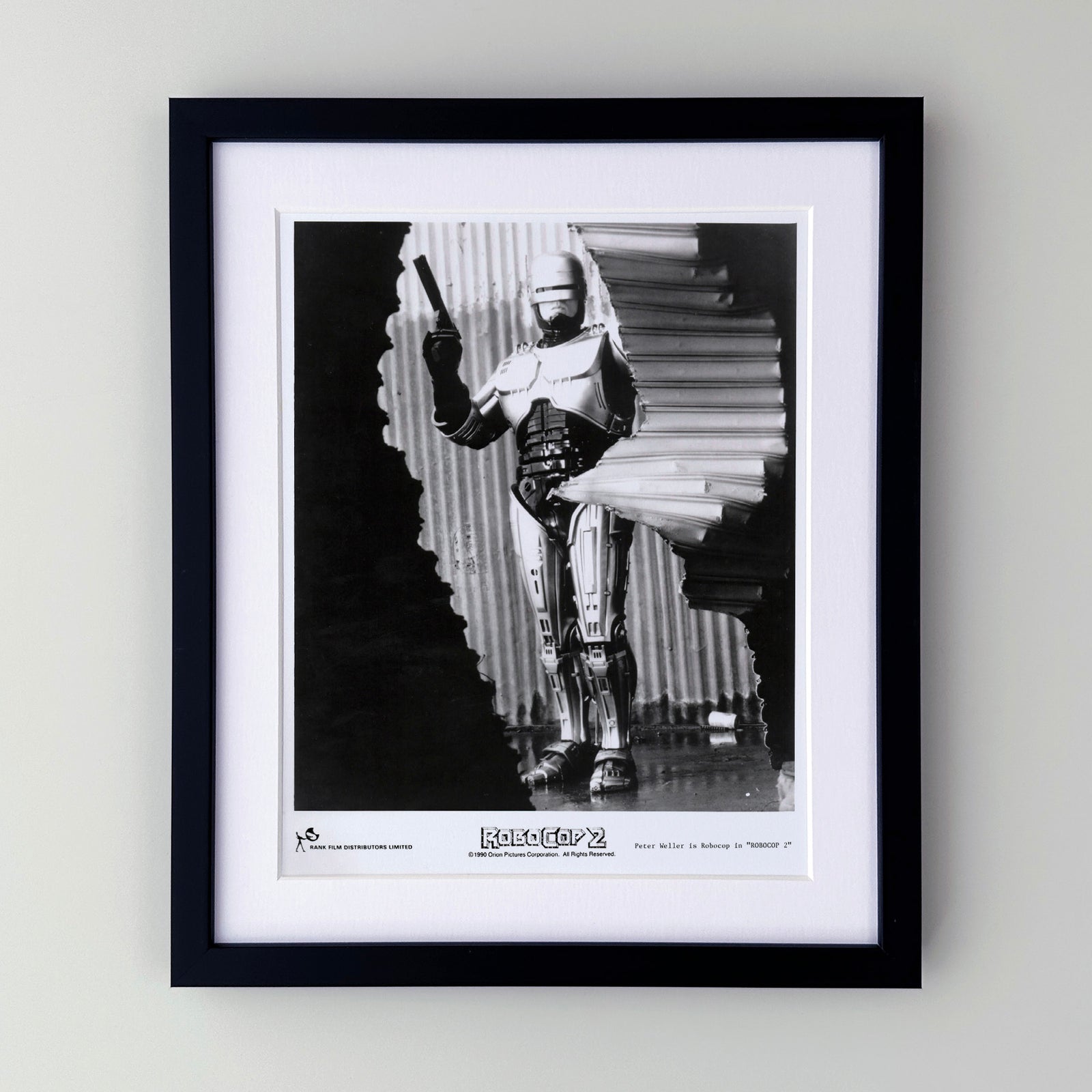 Robocop 2 1990 Publicity Film Movie Press Still Framed