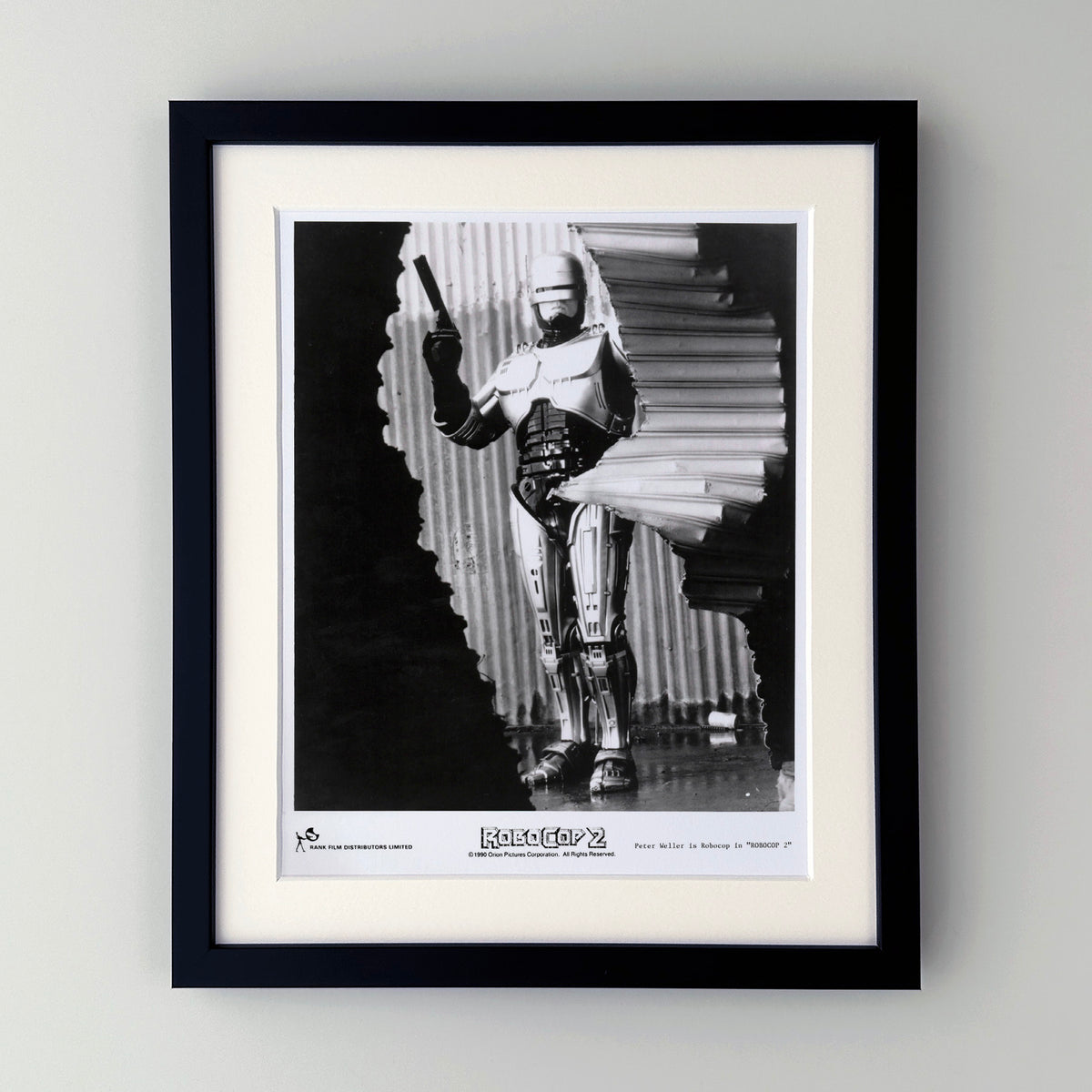 Robocop 2 1990 Publicity Film Movie Press Still Framed