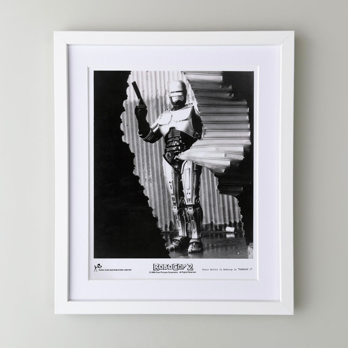 Robocop 2 1990 Publicity Film Movie Press Still Framed