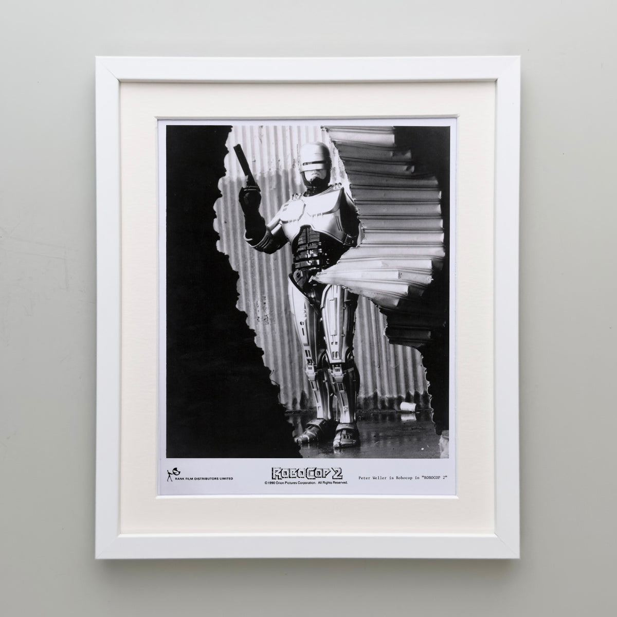 Robocop 2 1990 Publicity Film Movie Press Still Framed