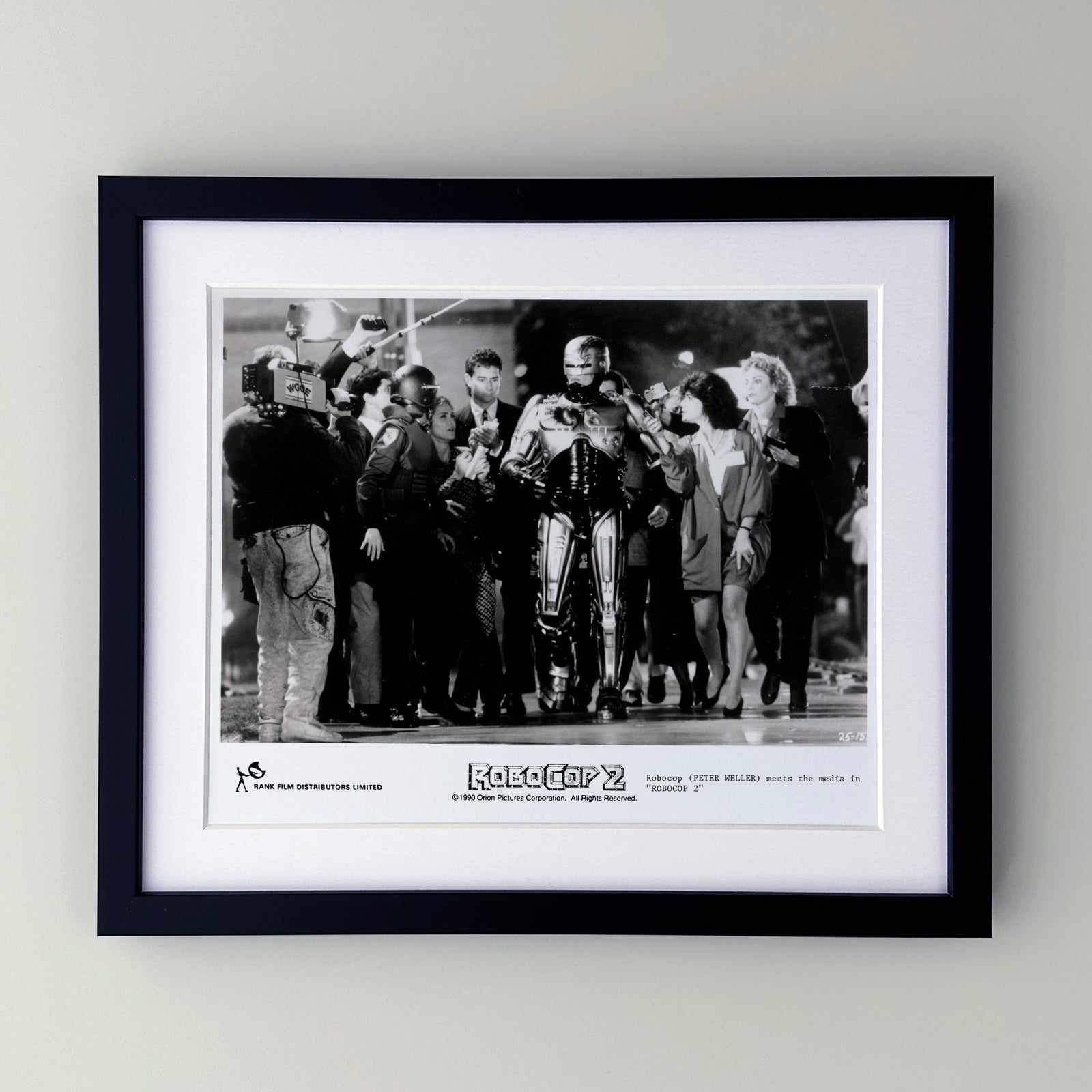 Robocop 2 1990 Publicity Film Movie Press Still Framed