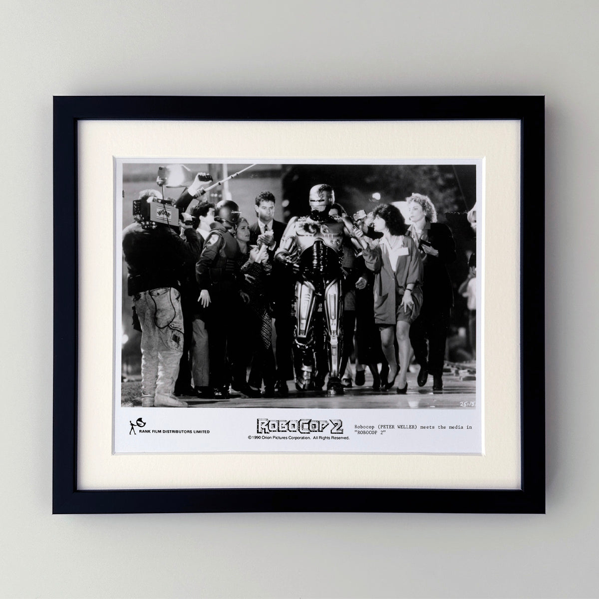 Robocop 2 1990 Publicity Film Movie Press Still Framed