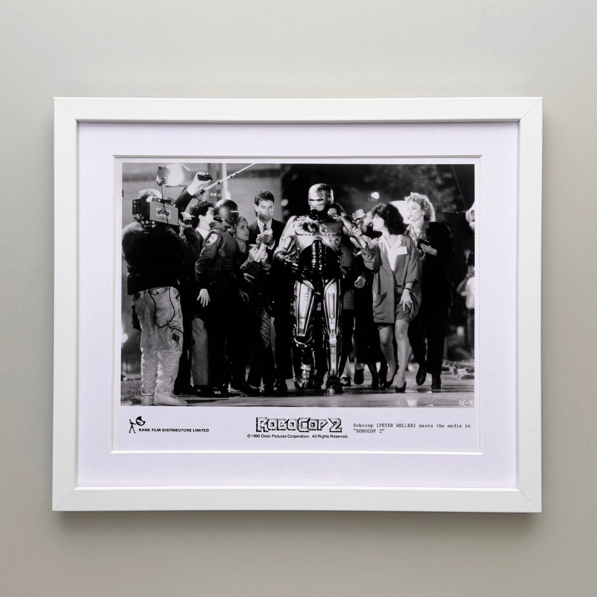 Robocop 2 1990 Publicity Film Movie Press Still Framed