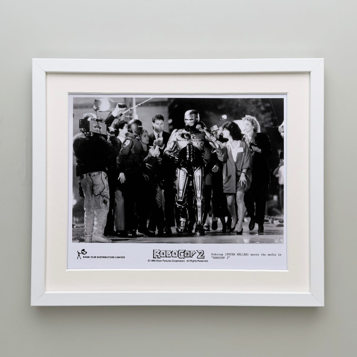 Robocop 2 1990 Publicity Film Movie Press Still Framed