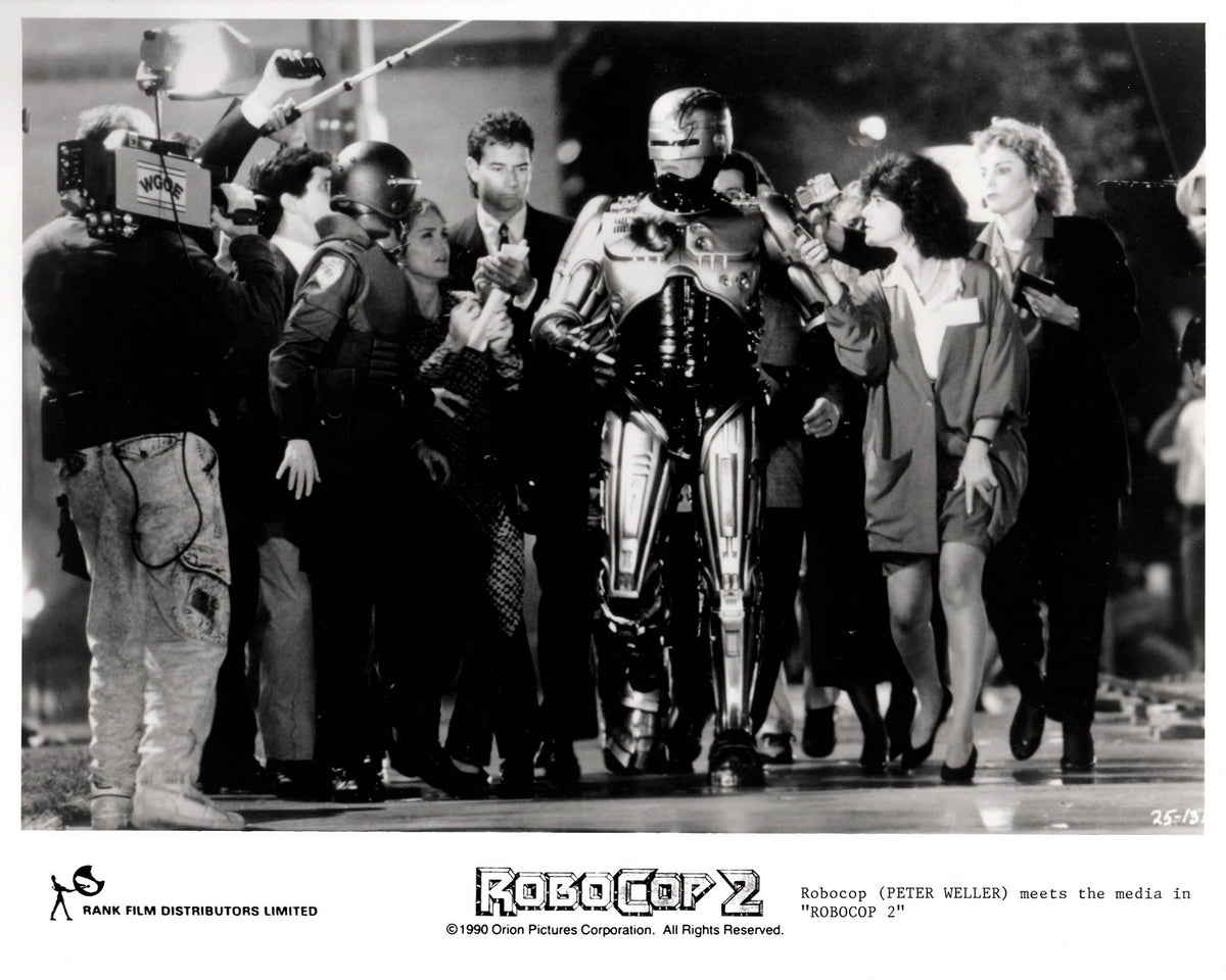 Robocop 2 1990 Publicity Film Movie Press Still Framed