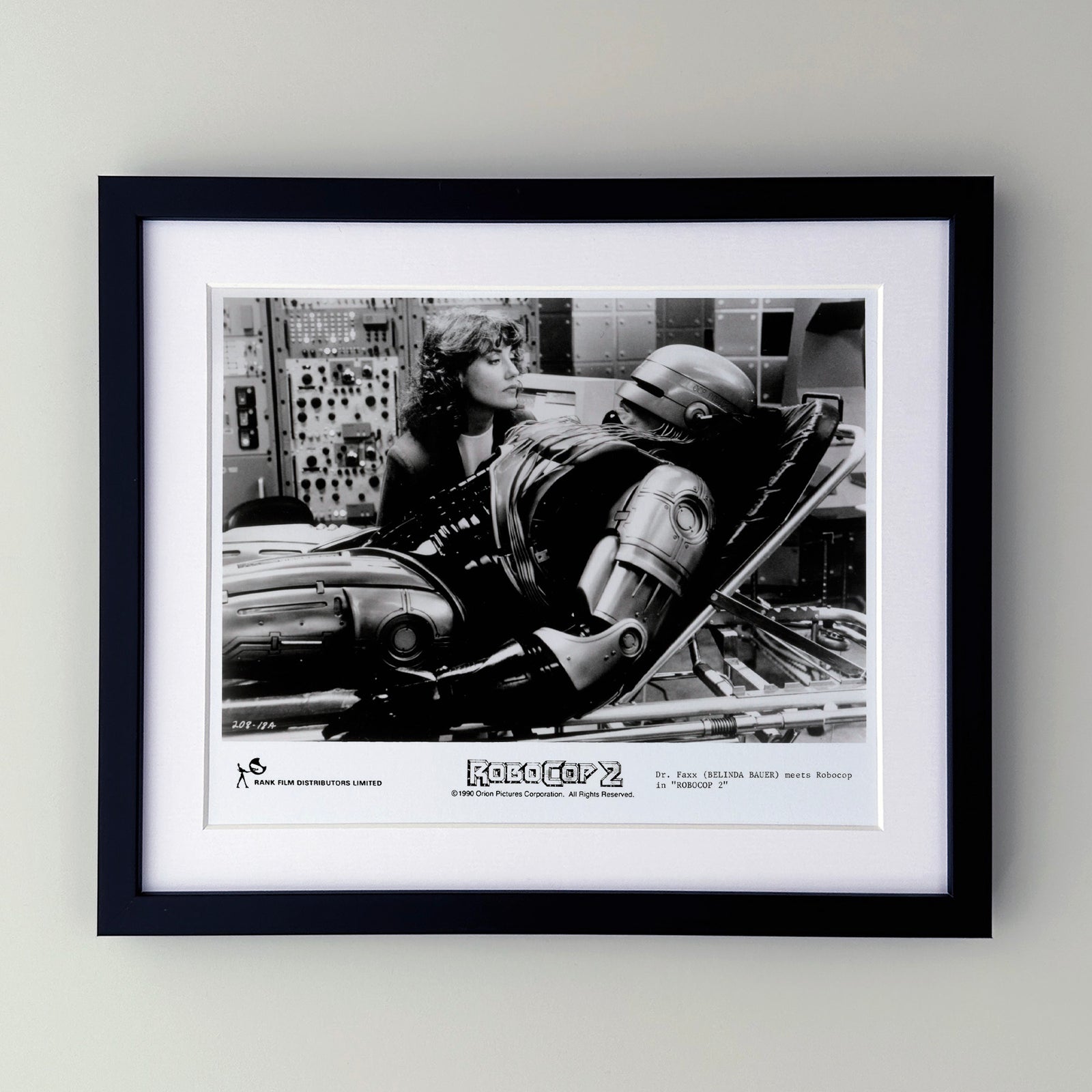 Robocop 2 1990 Publicity Film Movie Press Still Framed