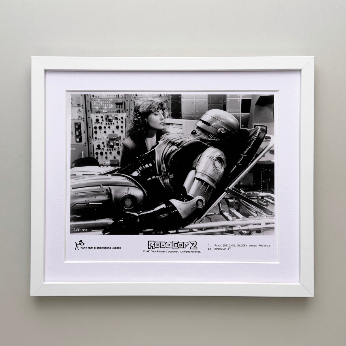 Robocop 2 1990 Publicity Film Movie Press Still Framed