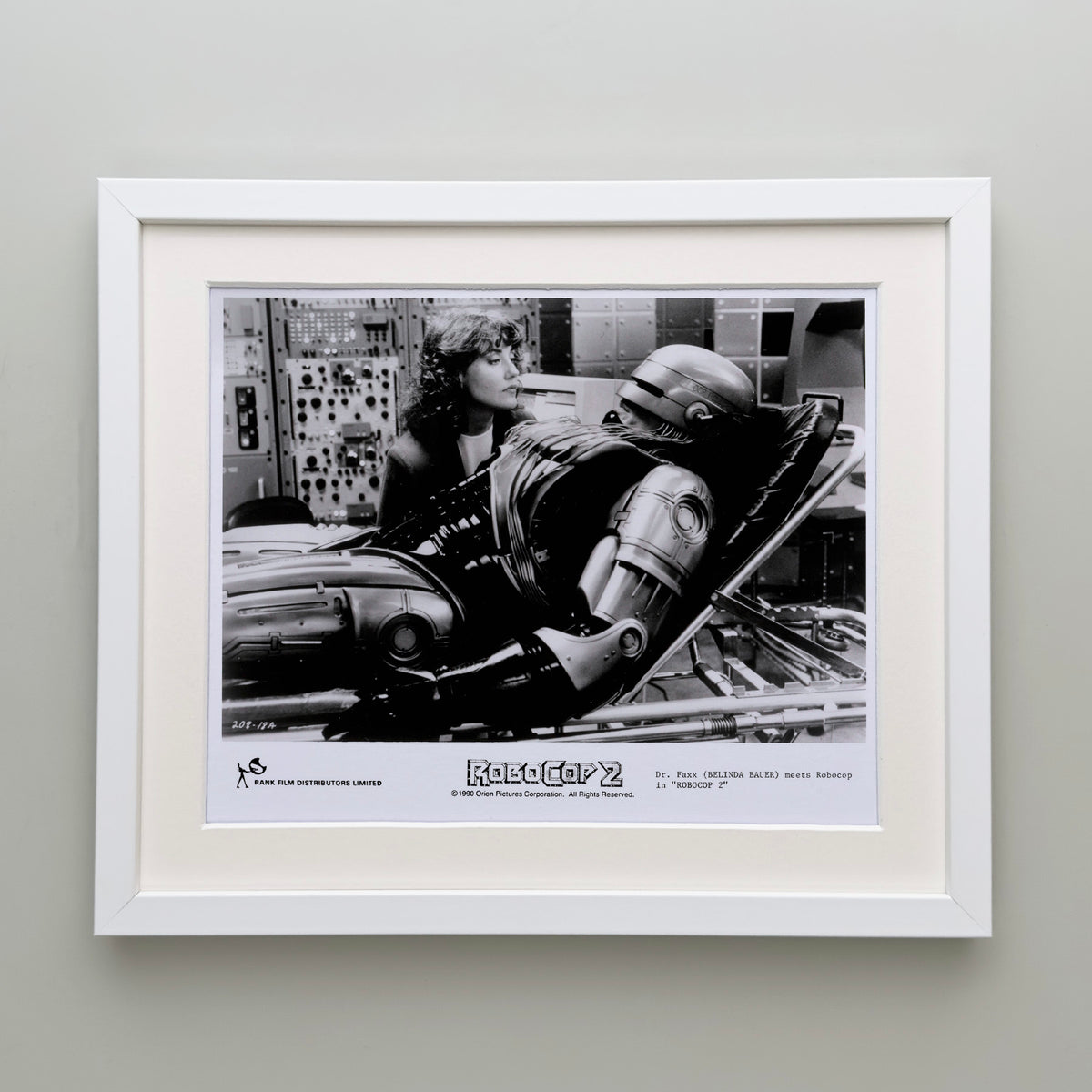 Robocop 2 1990 Publicity Film Movie Press Still Framed