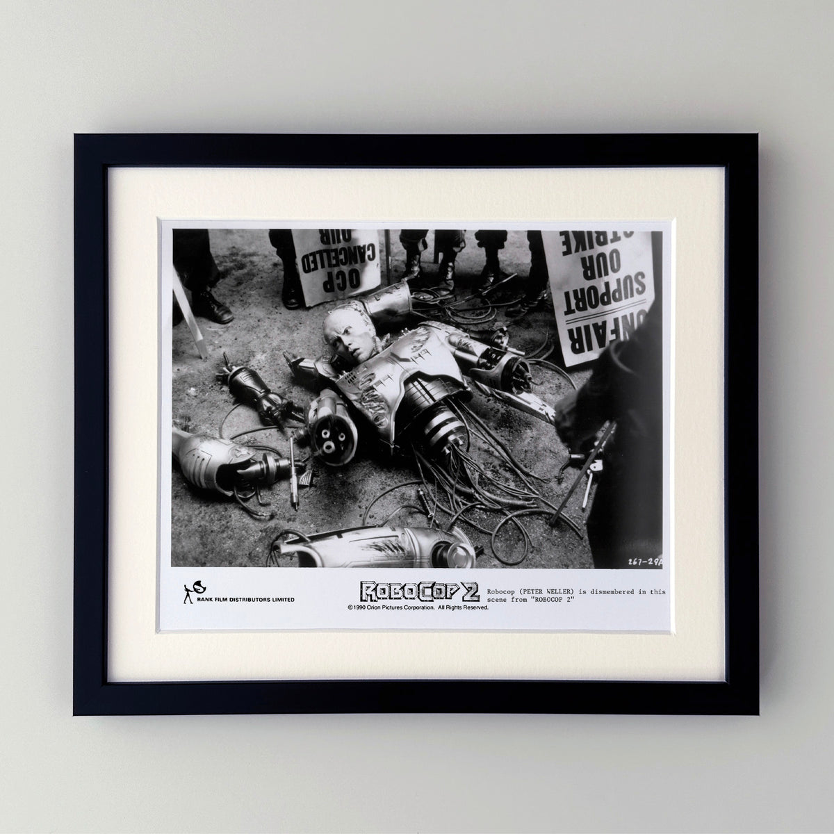 Robocop 2 1990 Publicity Film Movie Press Still Framed