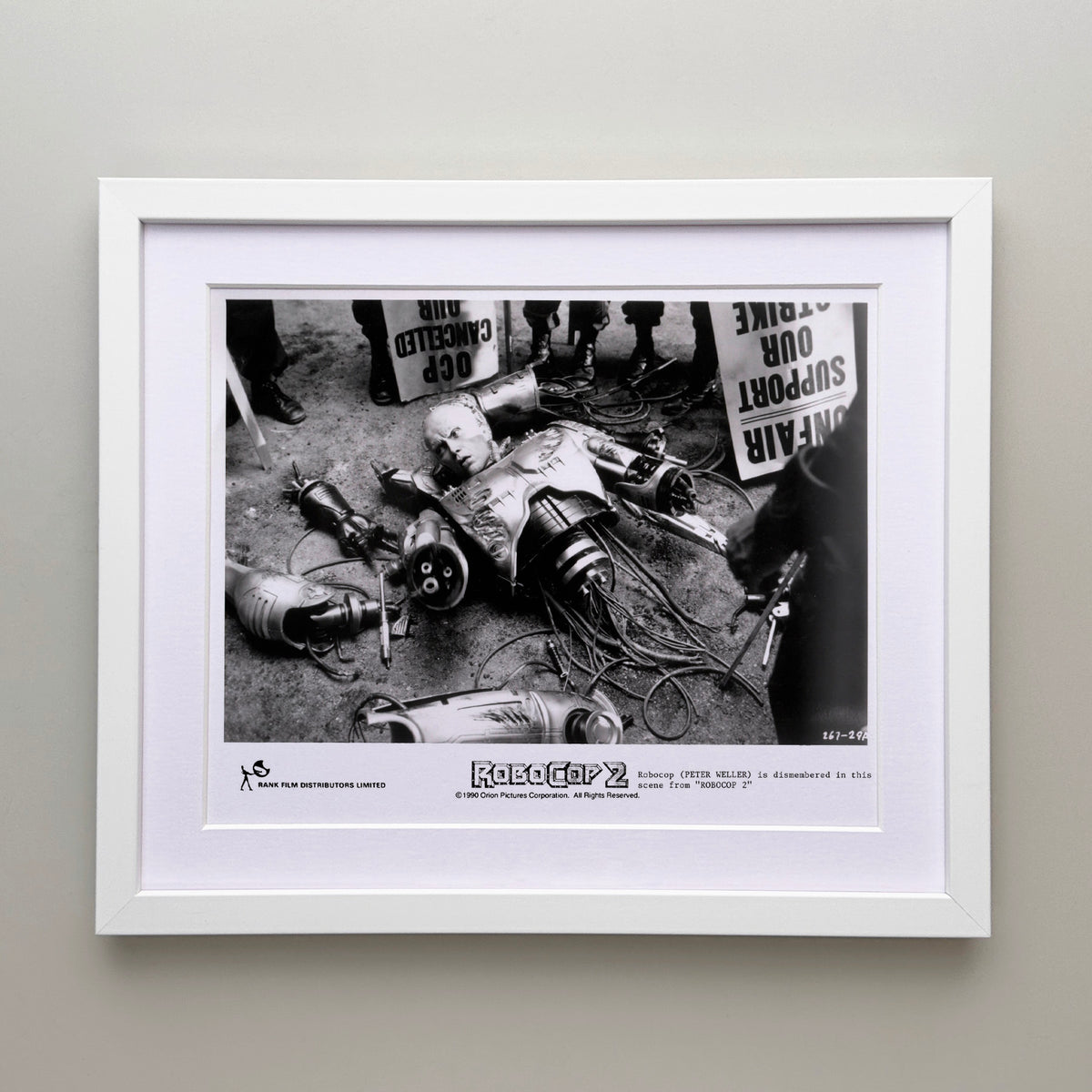 Robocop 2 1990 Publicity Film Movie Press Still Framed