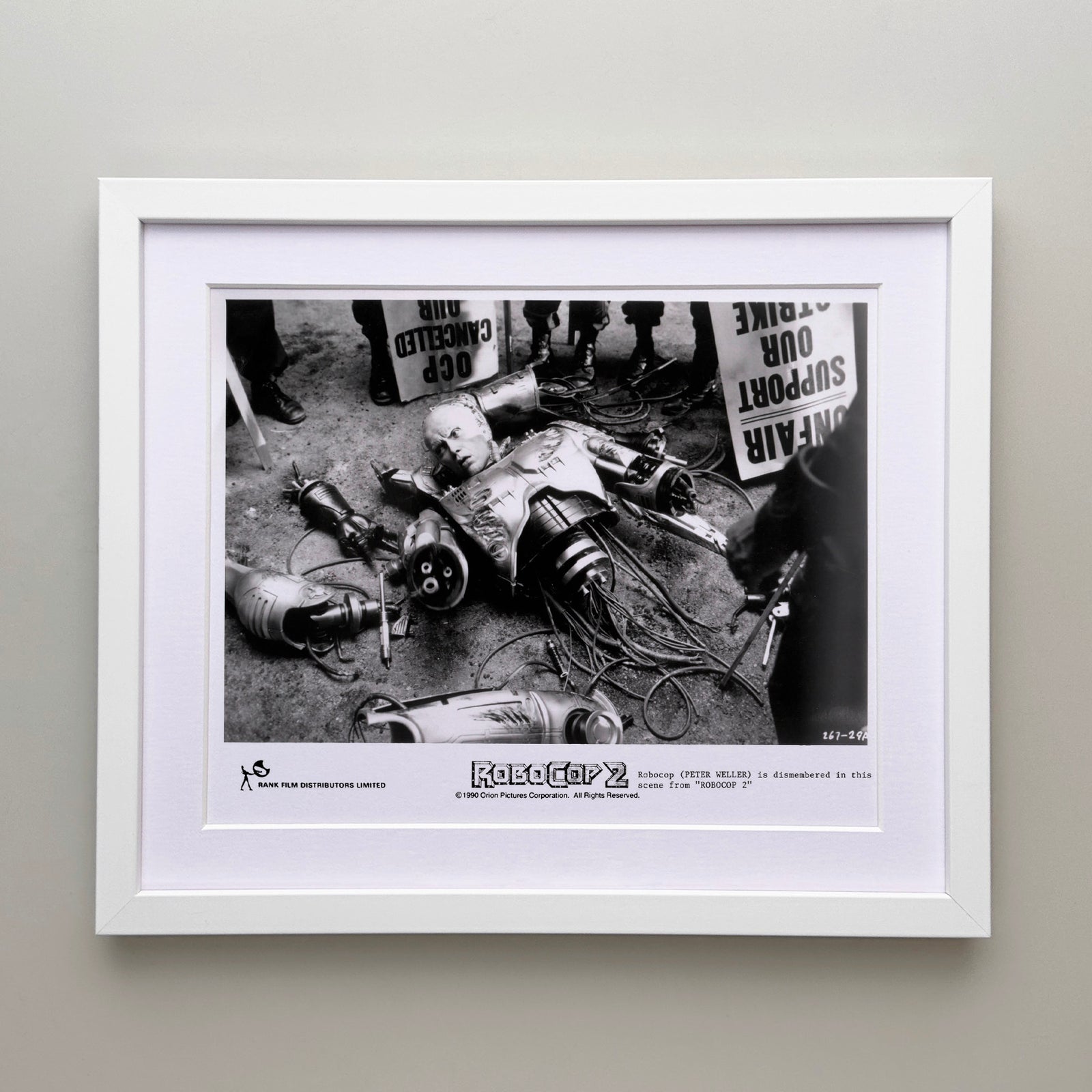 Robocop 2 1990 Publicity Film Movie Press Still Framed