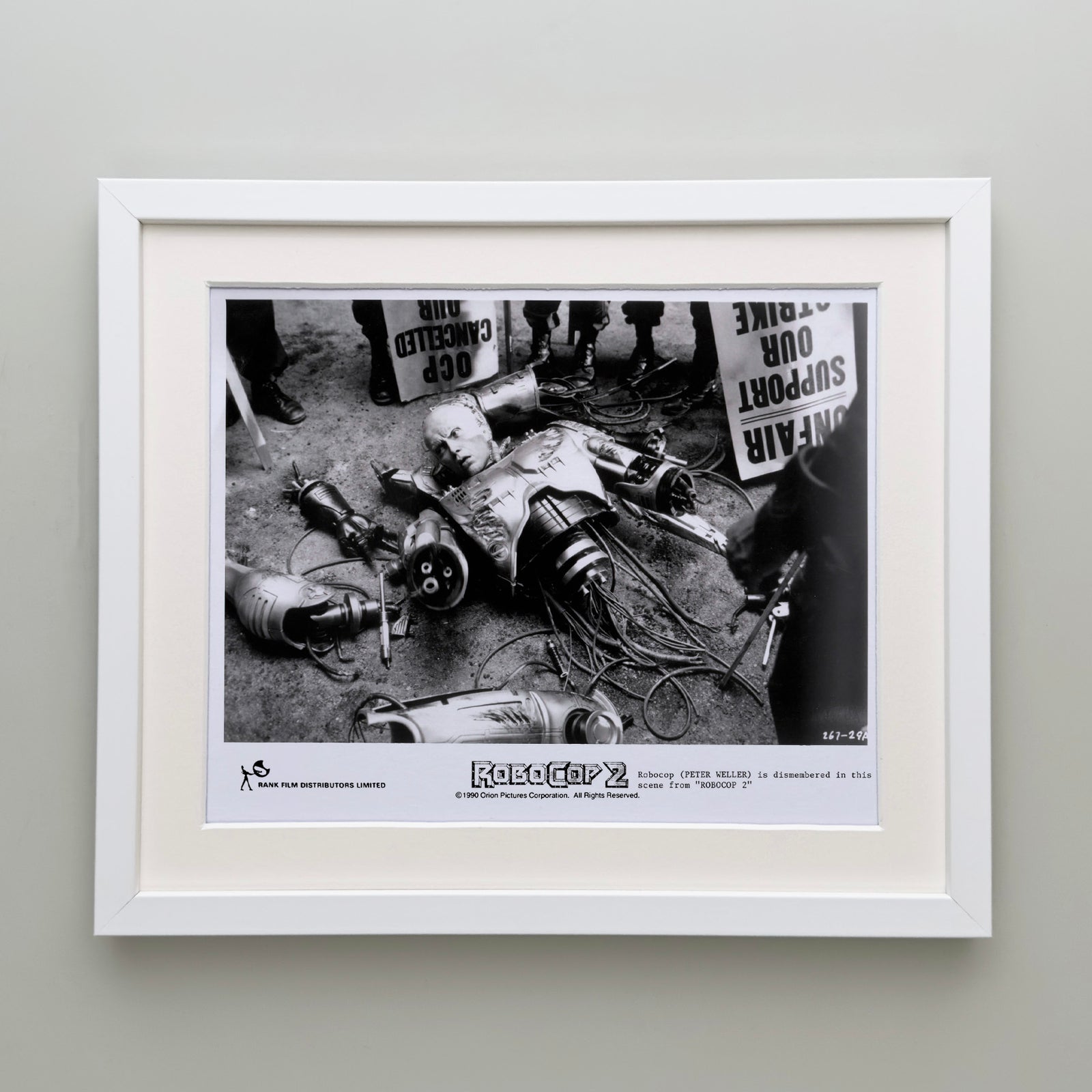 Robocop 2 1990 Publicity Film Movie Press Still Framed