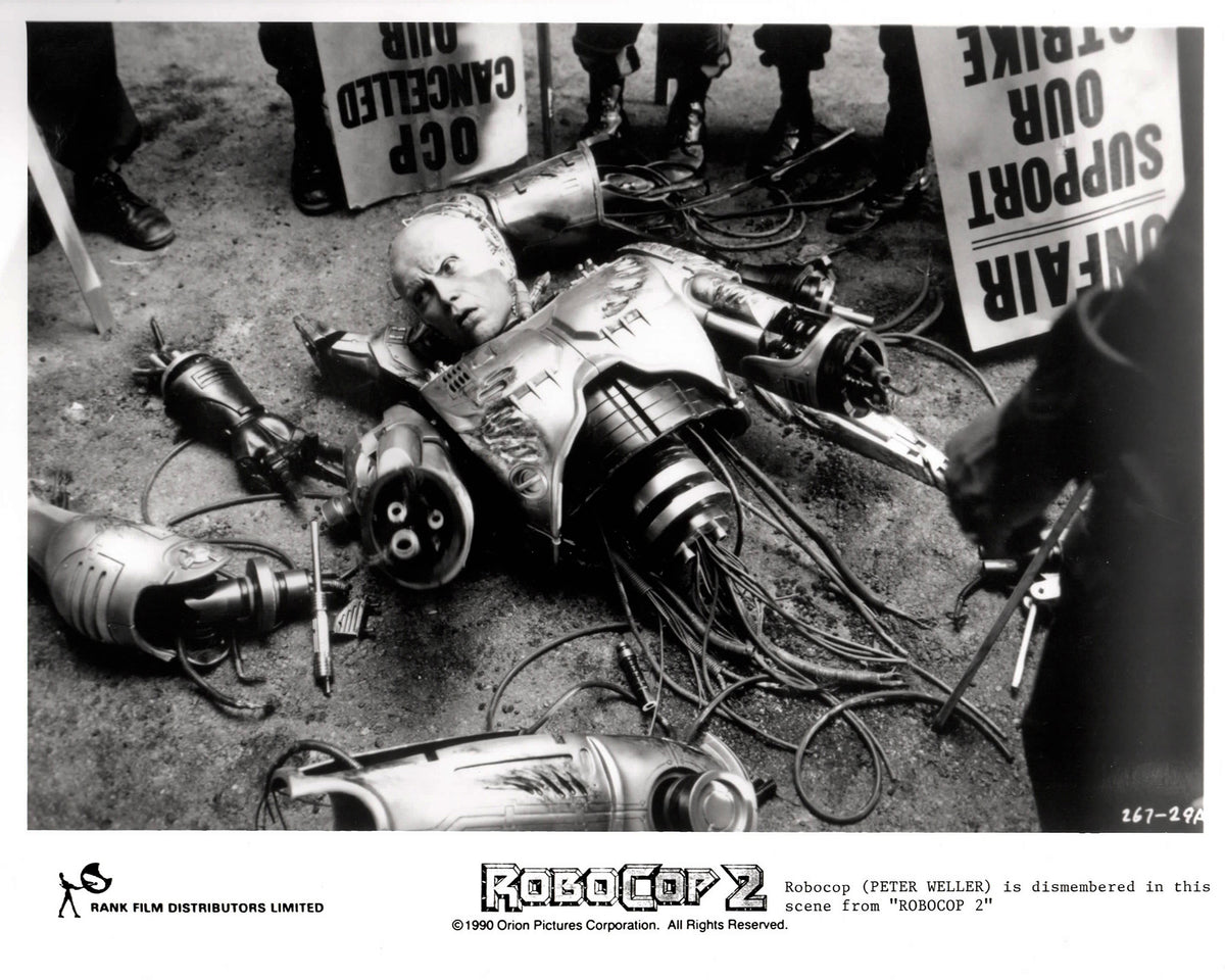 Robocop 2 1990 Publicity Film Movie Press Still Framed