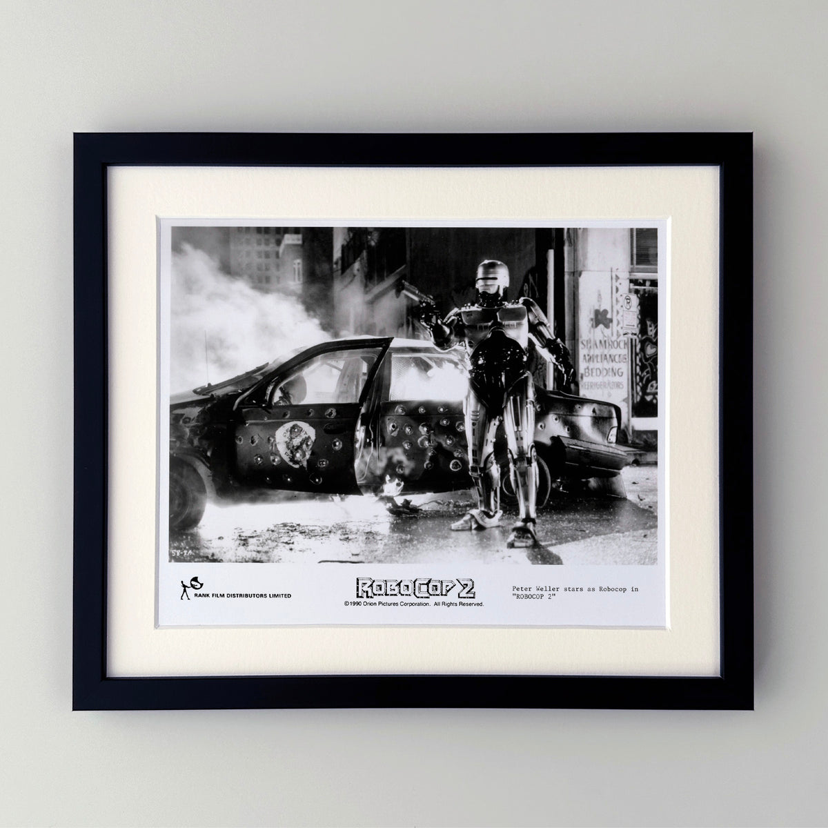 Robocop 2 1990 Publicity Film Movie Press Still Framed