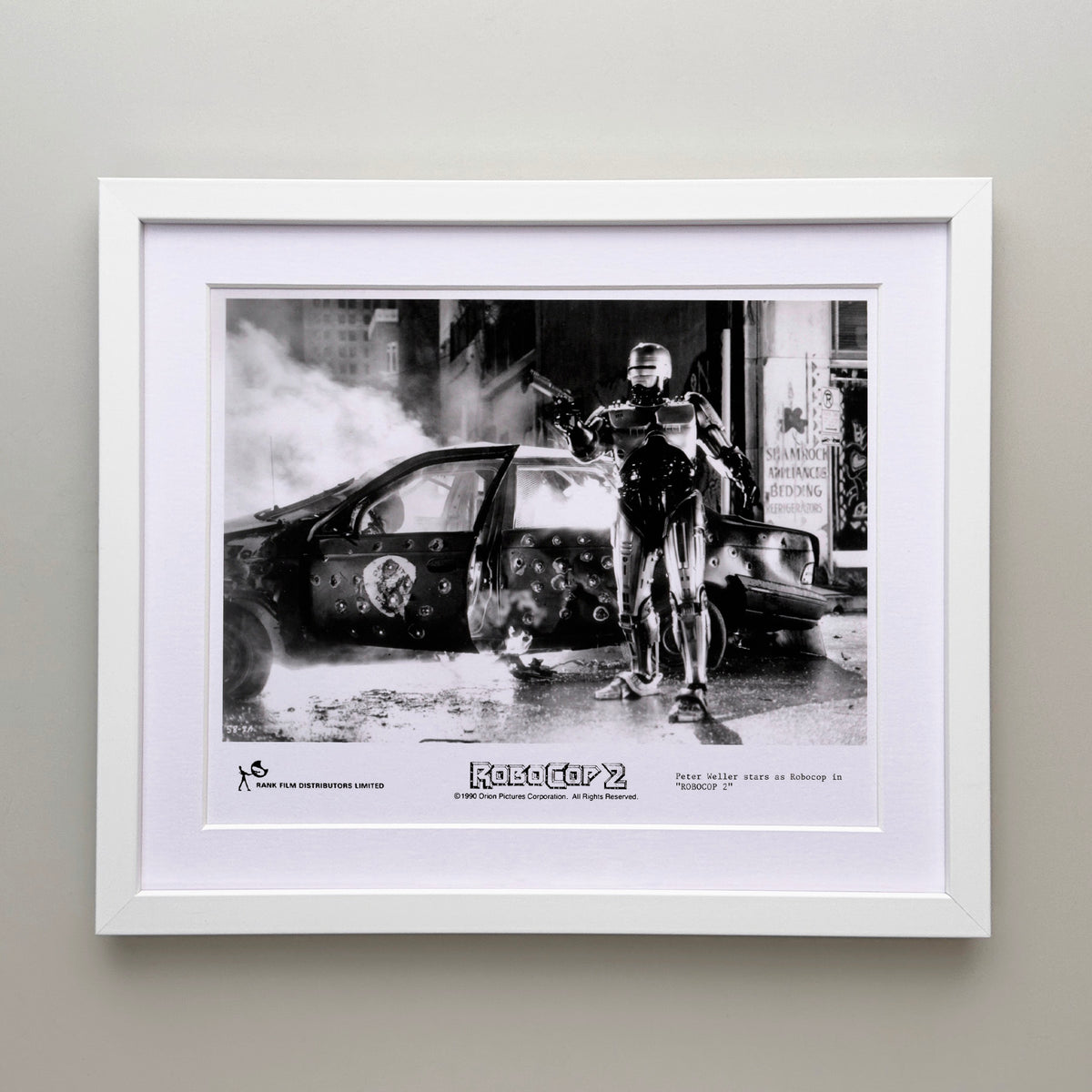 Robocop 2 1990 Publicity Film Movie Press Still Framed