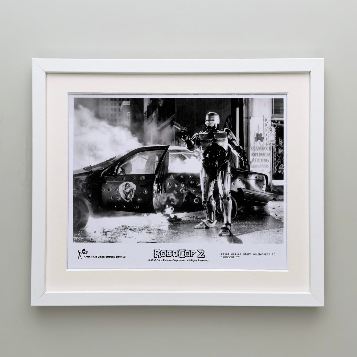 Robocop 2 1990 Publicity Film Movie Press Still Framed