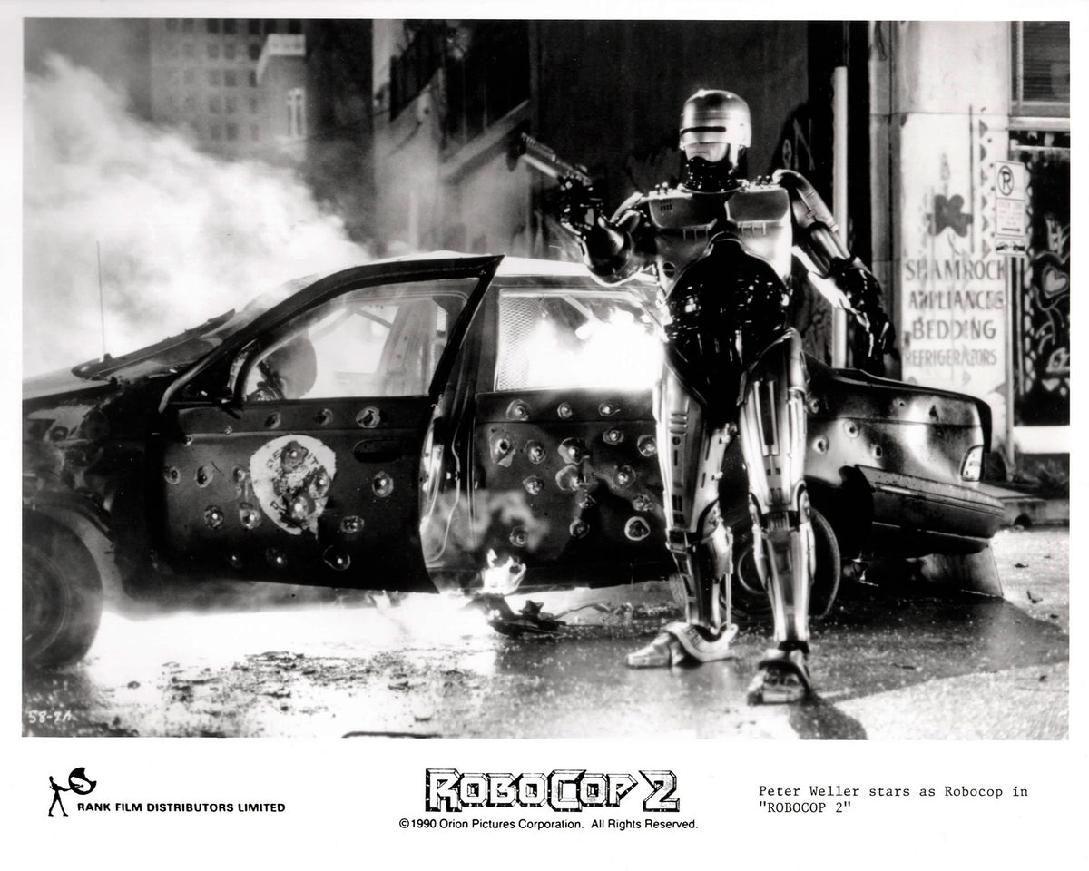 Robocop 2 1990 Publicity Film Movie Press Still Framed