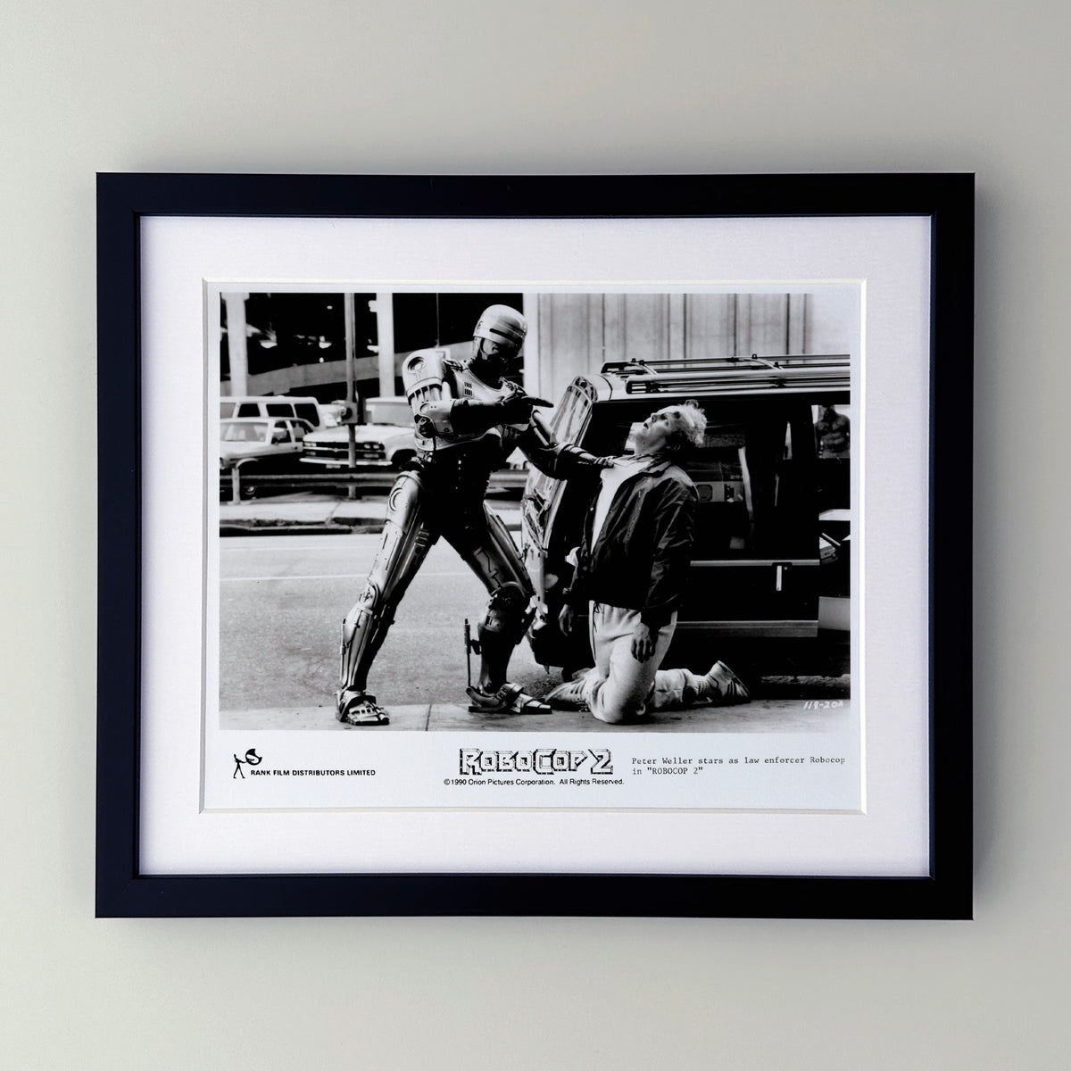 Robocop 2 1990 Publicity Film Movie Press Still Framed