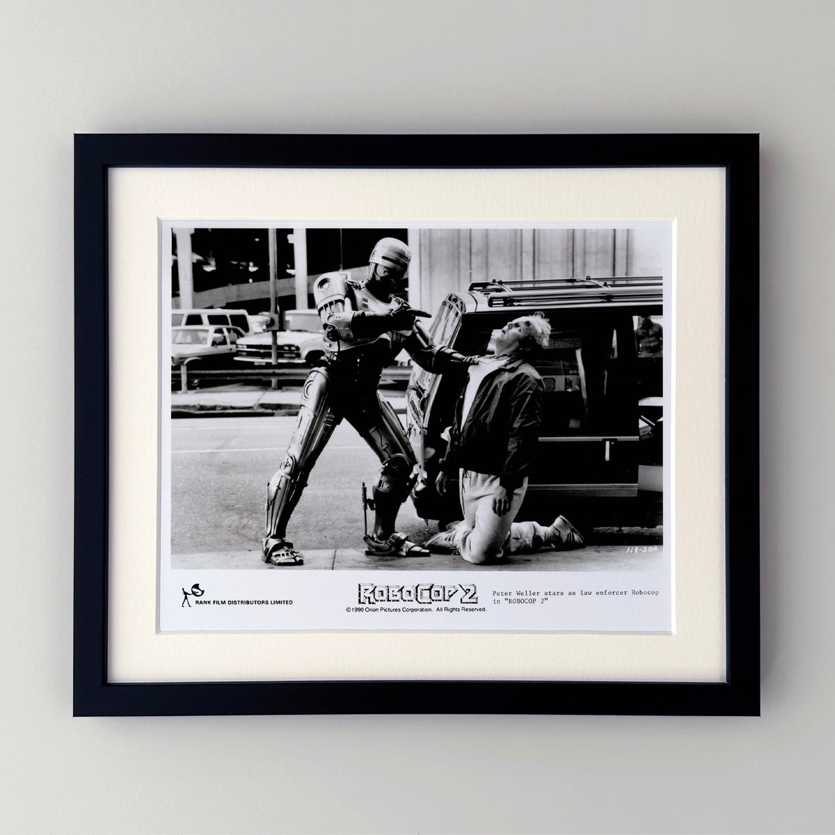 Robocop 2 1990 Publicity Film Movie Press Still Framed