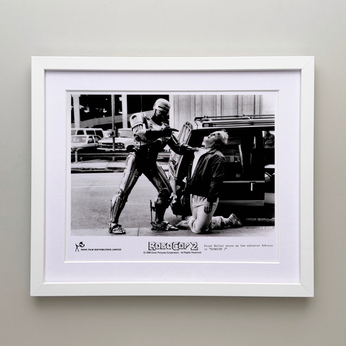 Robocop 2 1990 Publicity Film Movie Press Still Framed