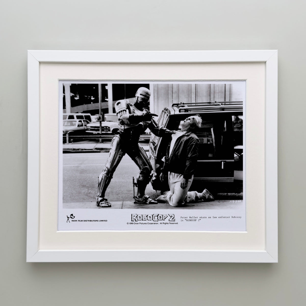 Robocop 2 1990 Publicity Film Movie Press Still Framed